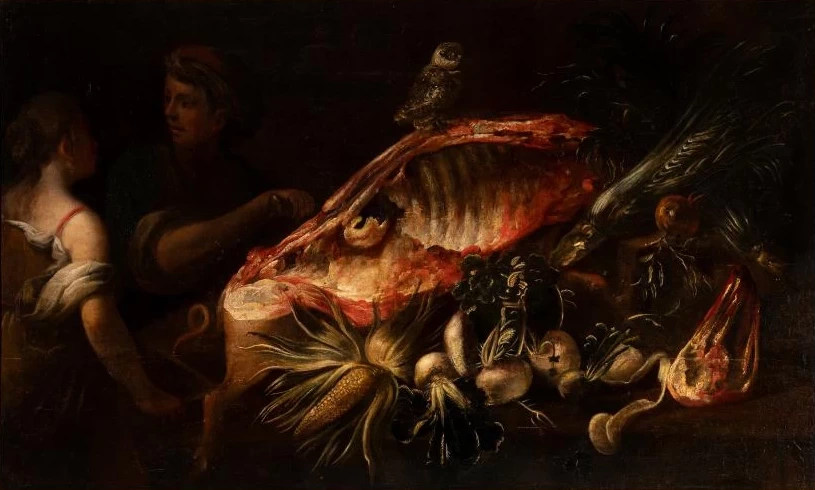 Natura morta con personaggi